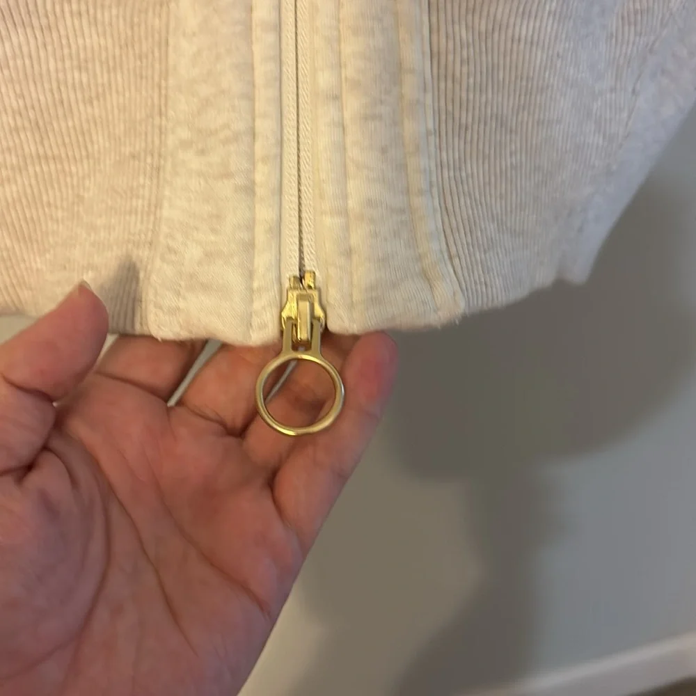 Athleta Long Two Way Zip Up Hoodie - Picture 4 of 7